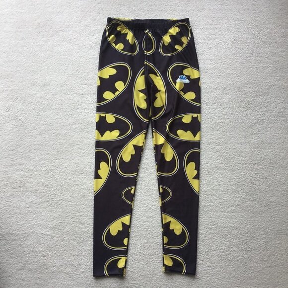 LOTUS LEGGINGS BATMAN BAT SIGNAL LEGGINGS LARGE - Picture 1 of 5